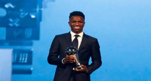 قبل "The Best".. ما هي الجوائز الفردية التي حصدها فينيسيوس جونيور مع ريال مدريد؟